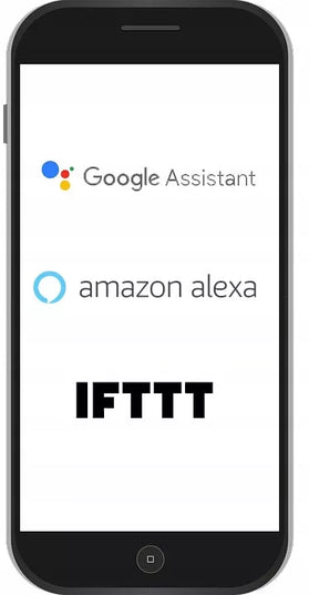 WiFi valdiklis garažo ir įvažiavimo vartams su jutikliais TUYA SMART LIFE