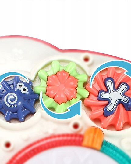 Interaktyvus edukacinis staliukas su muzikine panele ir būgneliu, 8in1, vaikams