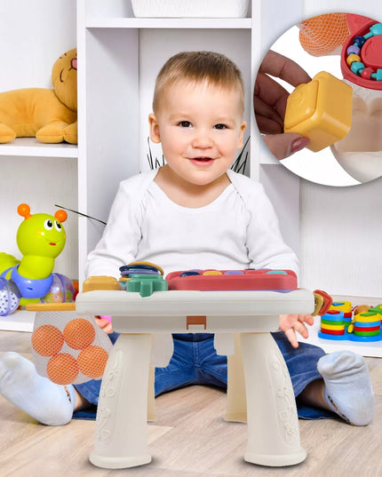 Interaktyvus edukacinis staliukas su koalos meškiuku ir pianinu mažyliui