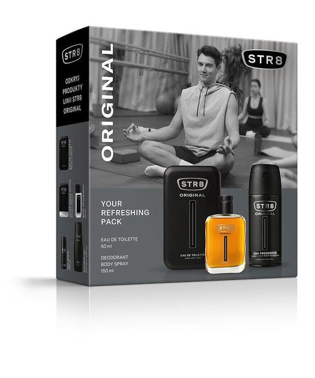 STR8 Rinkinys EDT50+DEO150 Originalus