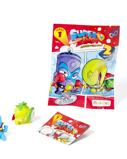 SUPER ZINGS 1 SERIJA Dviguba pakuotė FIGŪRĖLĖ MAIŠELYJE NUSTEBIMAS 2 vnt. Magicbox