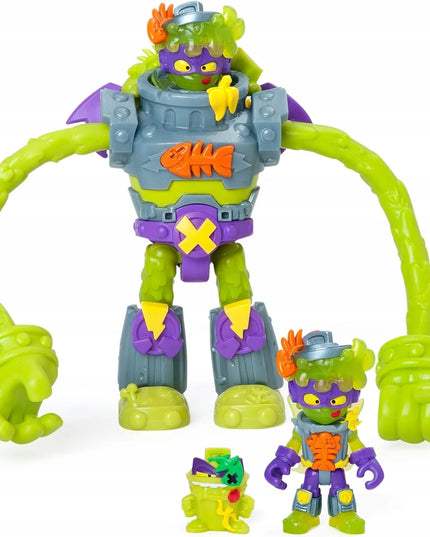SUPER ZINGS THINGS SUPERTHINGS SUPERBOT TRASHER POWER ARMS TRASHER 25109