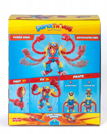 SUPER ZINGS THINGS SUPERTHINGS SUPERBOT TRASHER POWER ARMS TRASHER 25109