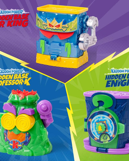 „SuperThings Rivals of Kaboom“ slapta Mr Kingo bazė su 2 figūrėlėmis