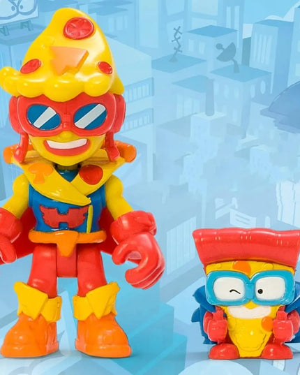 „SUPERTHINGS“ RINKINYS: „PIZZACOPTER“ SRAIGTASPARNIS IR FIGŪRĖLĖ
