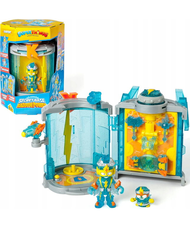 „SuperThings Secret Base Kazoom Power“ bazė su figūrėlėmis ir aksesuarais