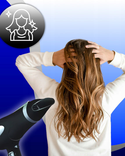 Plaukų džiovintuvas 5-in-1 2000W su jonizacija, difuzoriumi, koncentratoriumi, šalto oro funkcija