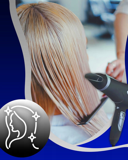 Plaukų džiovintuvas 5-in-1 2000W su jonizacija, difuzoriumi, koncentratoriumi, šalto oro funkcija