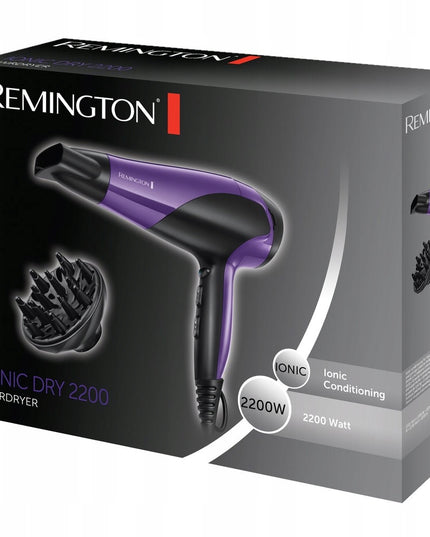 Plaukų džiovintuvas REMINGTON D3190 2200W Ionic Dry Jonizacija