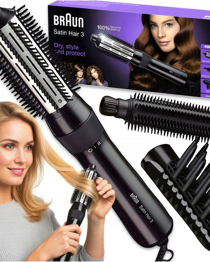 BRAUN Satin Hair 3 AS330 400 W keraminis plaukų formavimo džiovintuvas