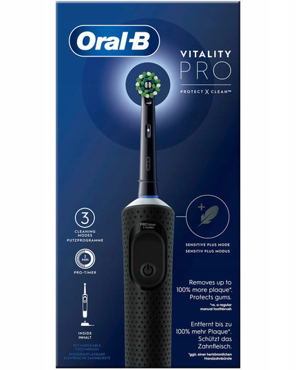 Elektrinis dantų šepetėlis Oral-B Vitality PRO D103 + priedai
