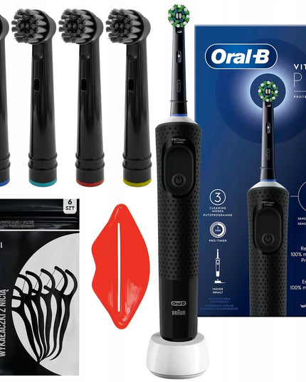 Elektrinis dantų šepetėlis Oral-B Vitality PRO D103 + priedai