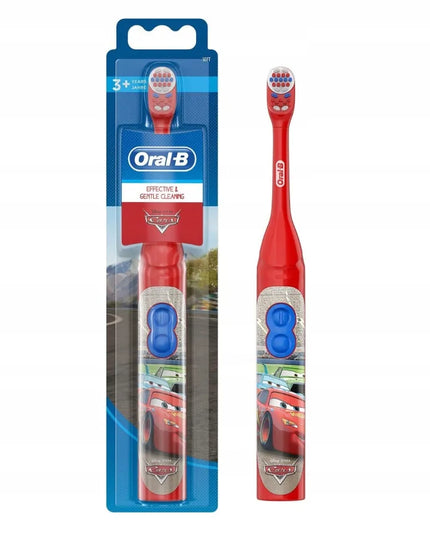 Elektrinis dantų šepetėlis vaikams Oral-B Braun Cars + laikmatis
