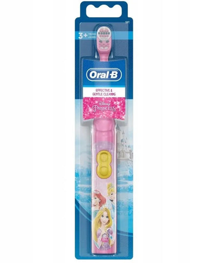Elektrinis dantų šepetėlis vaikams Oral-B Braun Princess + laikmatis