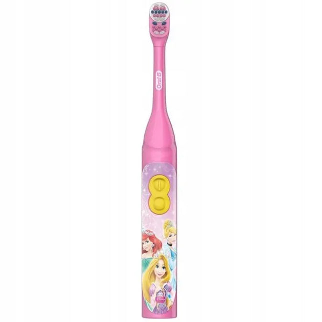 Elektrinis dantų šepetėlis vaikams Oral-B Braun Princess + laikmatis