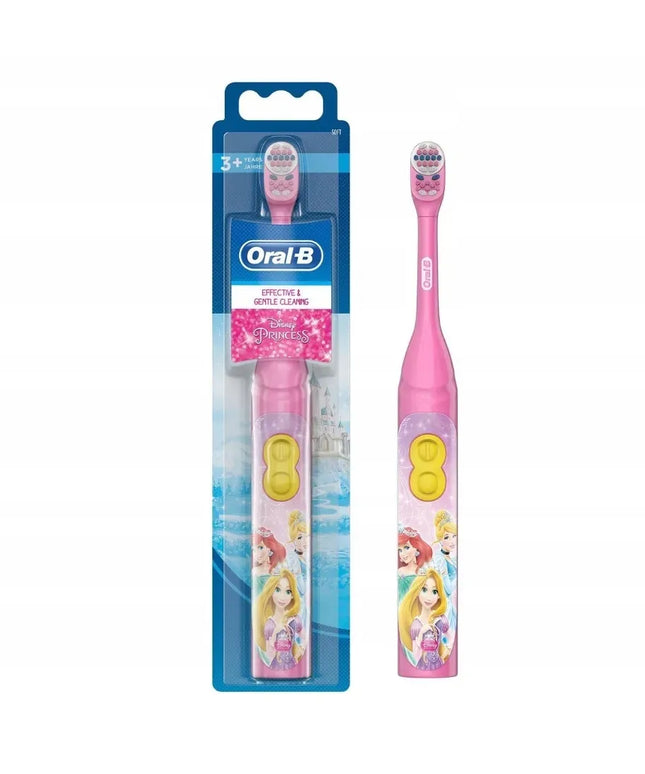 Elektrinis dantų šepetėlis vaikams Oral-B Braun Princess + laikmatis