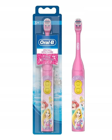 Elektrinis dantų šepetėlis vaikams Oral-B Braun Princess + laikmatis