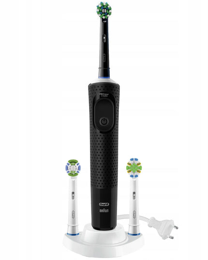 Elektrinis dantų šepetėlis Oral-B Vitality PRO juodas su priedais