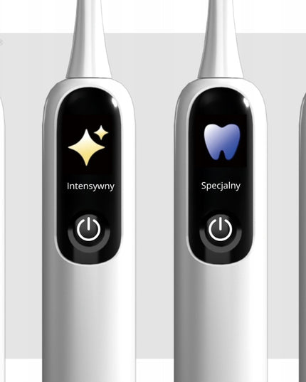 Elektrinis Sonicinis Dantų Šepetėlis 120 000 aps./min, su dėklu, stotele ir antgaliais
