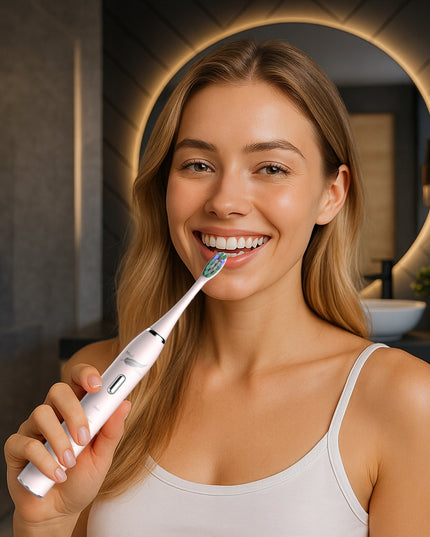 Sonic dantų šepetėlis + dėklas + laikiklis + 37 tūkst. vibracijų MEDI SLEEP