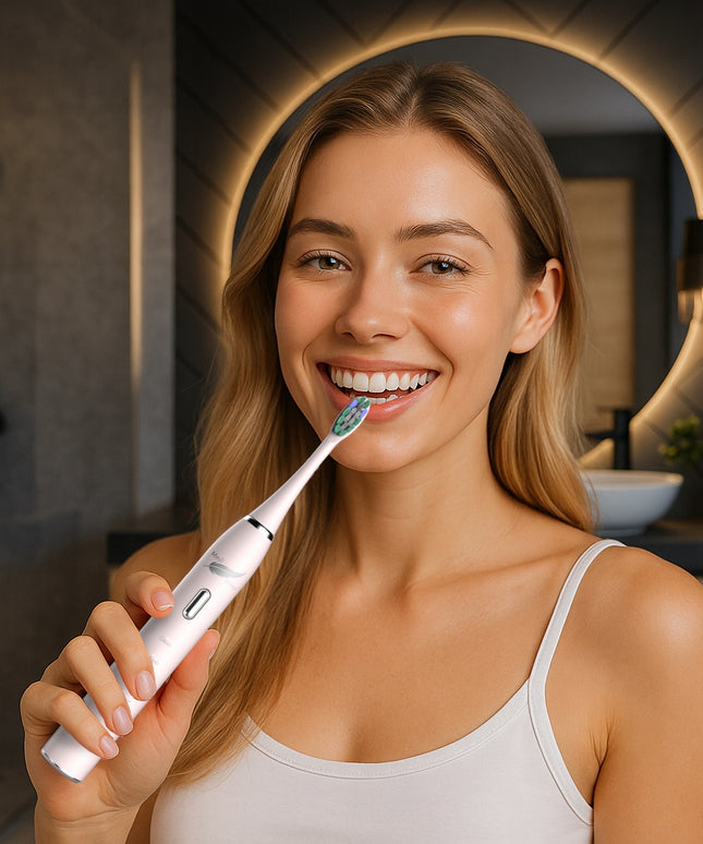 Sonic dantų šepetėlis + dėklas + laikiklis + 37 tūkst. vibracijų MEDI SLEEP