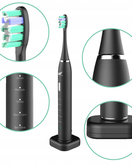 Sonic dantų šepetėlis + dėklas + laikiklis + 37 tūkst. vibracijų MEDI SLEEP