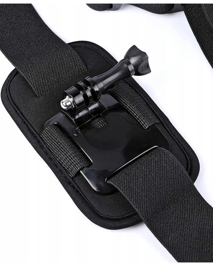 1One pečių diržai su laikikliu sportinėms kameroms GoPro HERO 8, 7, 6, 5, 4, 3+