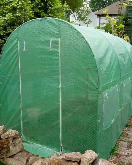 Daržovių šiltnamis 2x3m plėvelinis tunelis žalias 2m x 3m
