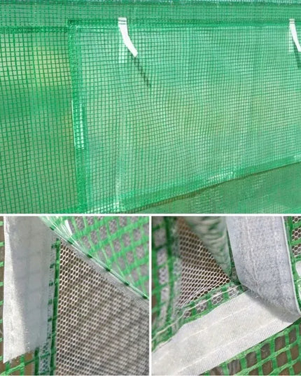 Daržovių šiltnamis 2x3m plėvelinis tunelis žalias 2m x 3m