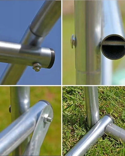 Daržovių šiltnamis 2x3m plėvelinis tunelis žalias 2m x 3m