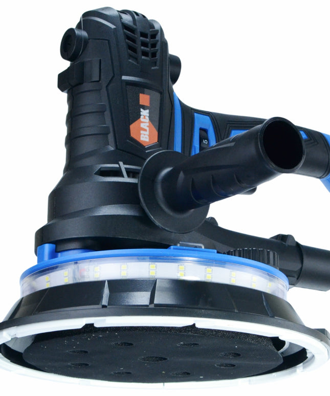 Šlifuoklis gipsui, tinkui, glaistui LED BLACK – AKCIJA TIK ŠIĄ SAVAITĘ