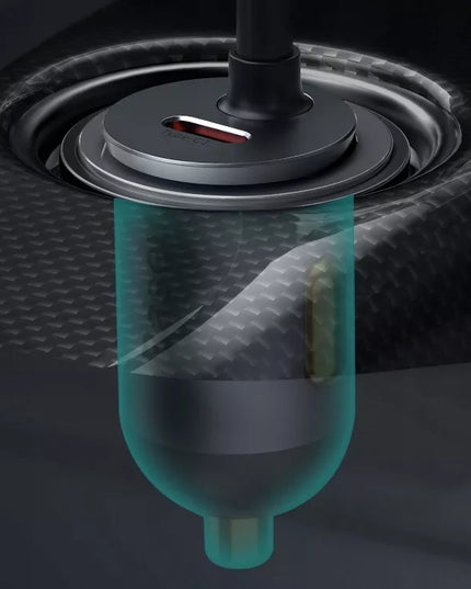 GREITAS AUTOMOBILINIS ĮKROVIKLIS BASEUS 4X USB QC 4.0 PD GALINGAS MAITINIMO ŠALTINIS 120W