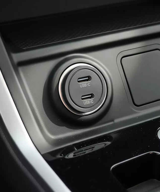 SPARTA MINI AUTOMOBILINIS ĮKROVIKLIS 2X USB-C TYPE-C PD PPS ALIUMININIS 30W