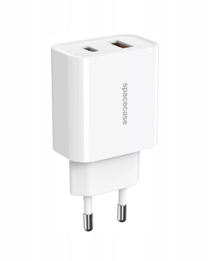 Greitas tinklo įkroviklis  USB-C USB 20W + Lightning laidas
