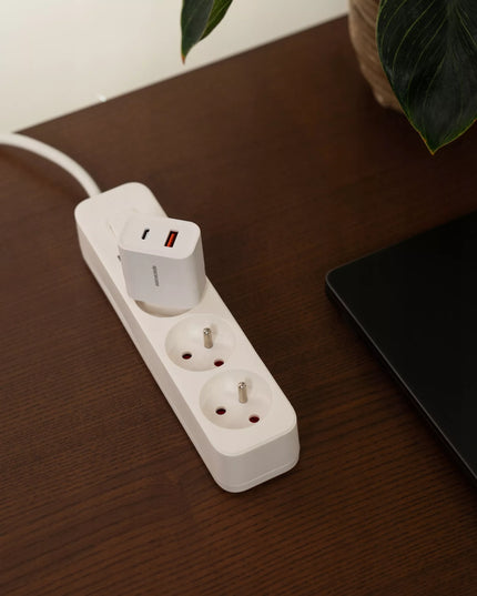 Greitas tinklo įkroviklis  USB-C USB 20W + Lightning laidas