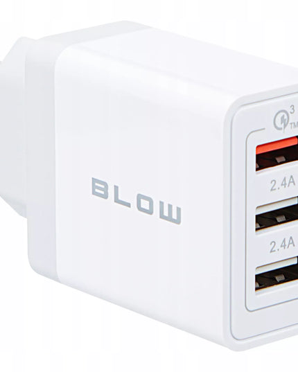 SPARTASIS TINKLO KROVIKLIS TELEFONUI 3xUSB QUICK CHARGE QC 3.0 30W 5V 2.4A