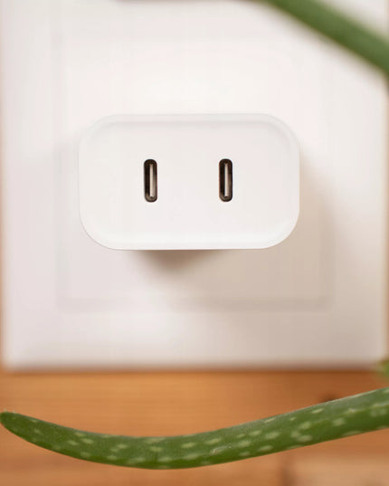 Spartusis Spacecase tinklinis įkroviklis telefonui 2x USB-C Type-C 20W 3A