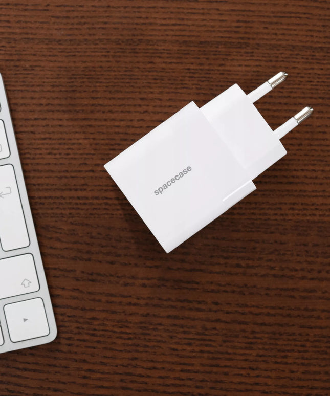 Spartusis Spacecase tinklinis įkroviklis telefonui 2x USB-C Type-C 20W 3A