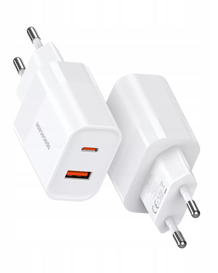 Spartusis sieninis telefono įkroviklis USB USB-C 20W 3A universalus