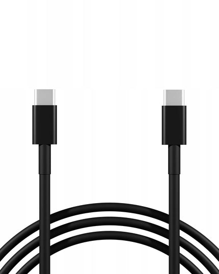 Spartusis sieninis įkroviklis BLOW, USB + USB-C jungtys, QC+PD 20W, su USB-C 2.0 1m kabeliu, juodas