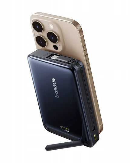 BASEUS spartusis indukcinis „MagSafe“ maitinimo blokas Qi2 10000 mAh 45W magnetinis