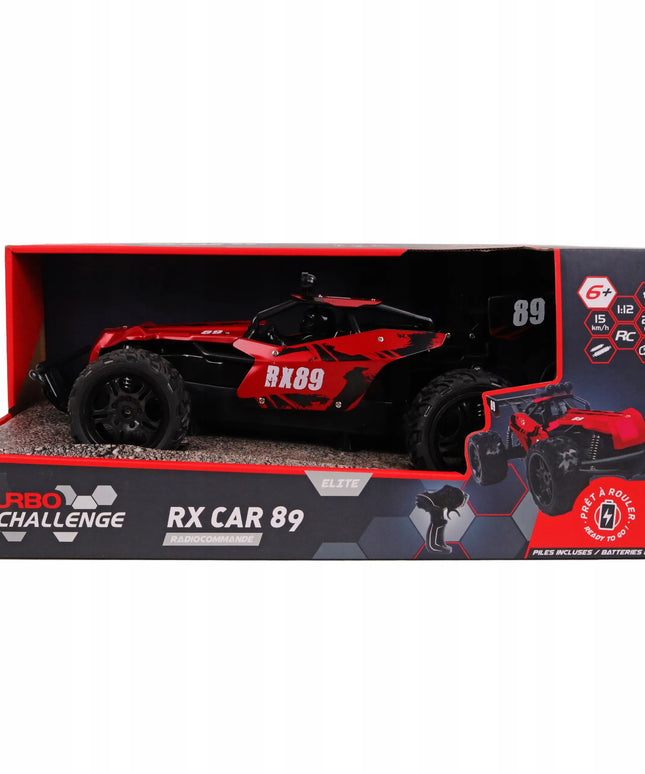Nuotoliniu būdu valdomas automobilis MGM Turbo Challenge RX Car 89, 1:12, 44 cm, metalinis