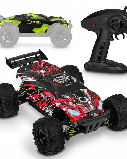 Nuotoliniu būdu valdomas automobilis OVERMAX Monster 3.5 su dviem kėbulais