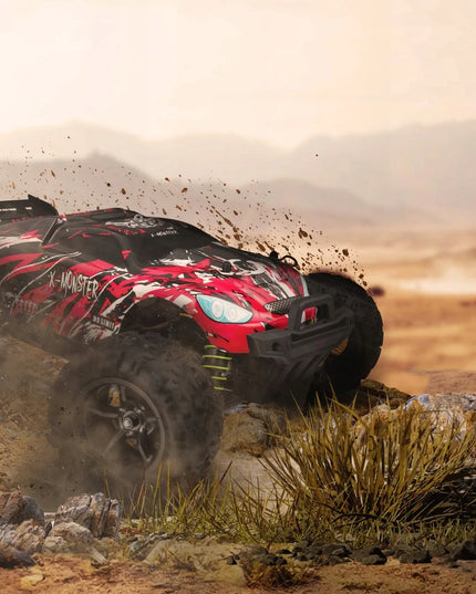 Nuotoliniu būdu valdomas automobilis OVERMAX Monster 3.5 su dviem kėbulais