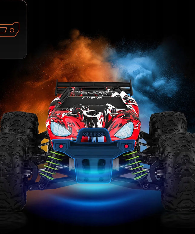 Nuotoliniu būdu valdomas automobilis OVERMAX Monster 3.5 su dviem kėbulais