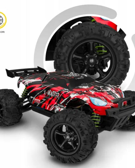 Nuotoliniu būdu valdomas automobilis OVERMAX Monster 3.5 su dviem kėbulais