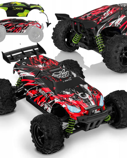 Nuotoliniu būdu valdomas automobilis OVERMAX Monster 3.5 su dviem kėbulais