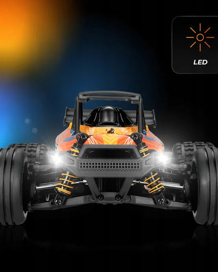Nuotoliniu būdu valdomas automobilis „OVERMAX X-Horizon“ 4x4, 30 km/h, LED, 100 m, su papildomu kėbulu