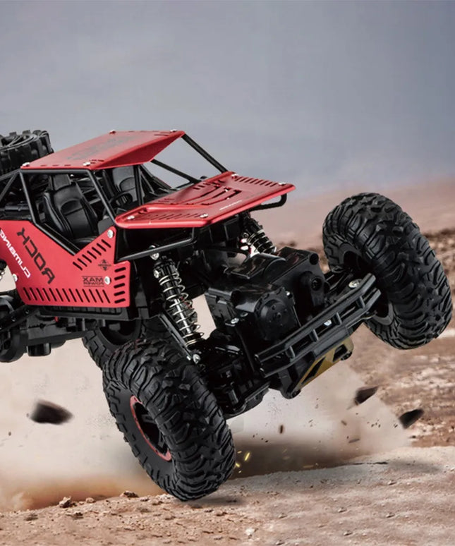 Nuotoliniu būdu valdomas visureigis „CoolStaff ROVER“, 4x4 pavara, akumuliatorinis, su valdymo pultu