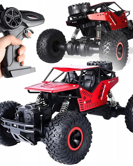 Nuotoliniu būdu valdomas visureigis „CoolStaff ROVER“, 4x4 pavara, akumuliatorinis, su valdymo pultu